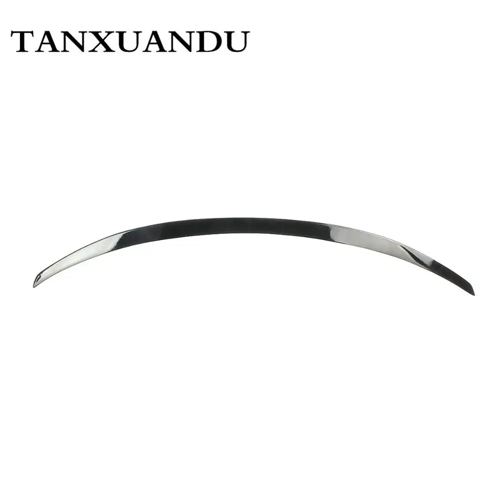 Окрашенный глянцевый черный ABS задний багажник спойлер крыло заводского типа