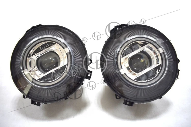 W463 G-CLASS W463 G63 G65 G55 G500 головной свет лампы головной светильник с Дневной светильник старых к новым W464 головной светильник 1990-2017y
