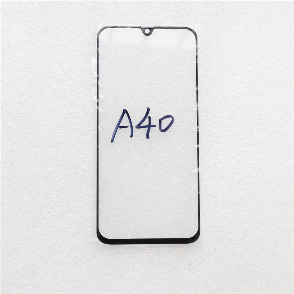 10 шт для samsung Galaxy A10 A20 A50 A60 A70 A80 A90 M10 M20 M30 внешнее стекло ЖК-дисплея объектив Сенсорный экран передняя Стекло крышка