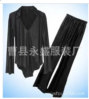 Бесплатная доставка одежда для латиноамериканских танцев мальчиков цвет синий