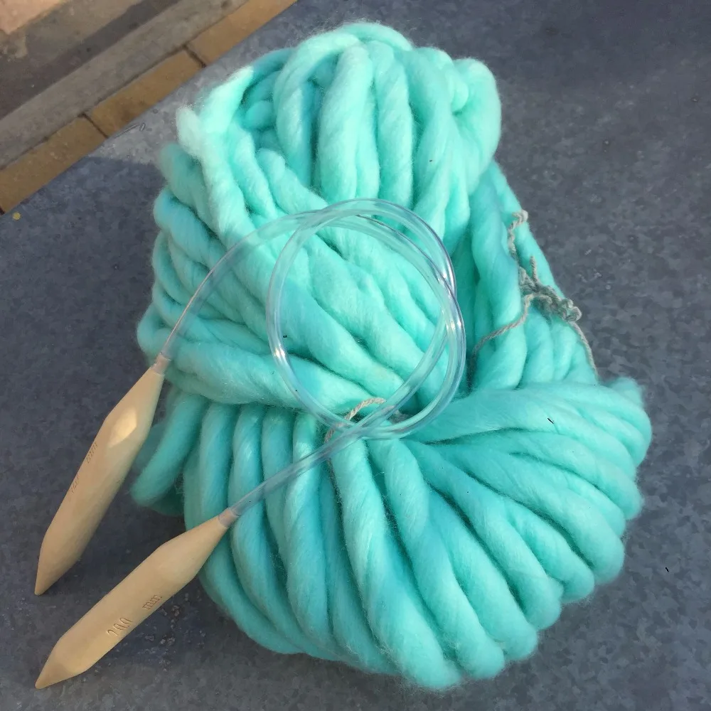 Недорогая пряжа для вязания 250 г/шт. супер Толстая ариловая смешанная можно