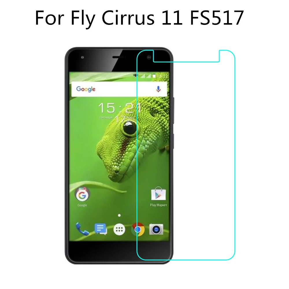 Защитное стекло для экрана Fly Cirrus 11 FS517 закаленное 0 26 мм 9H 2.5D прозрачное защитное HD