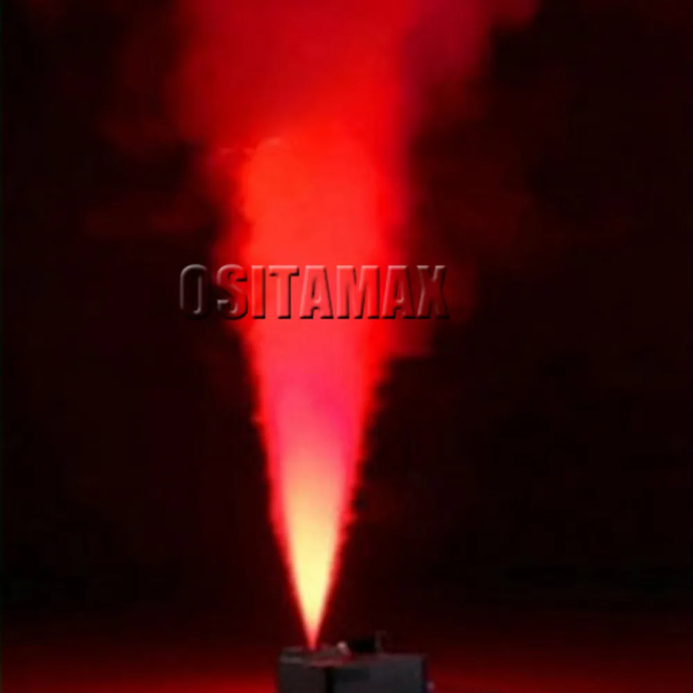 2 шт./лот 1500 w дым-машина для сцены оборудование, дым машина с 24x3 w RGB светодиоды для диско-шоу вечерние концерт