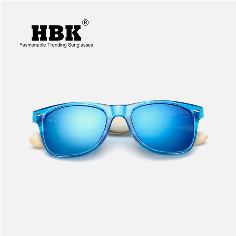Мужские солнцезащитные очки ручной работы HBK бамбуковые UV400 K40009P 2018|Мужские очки| |