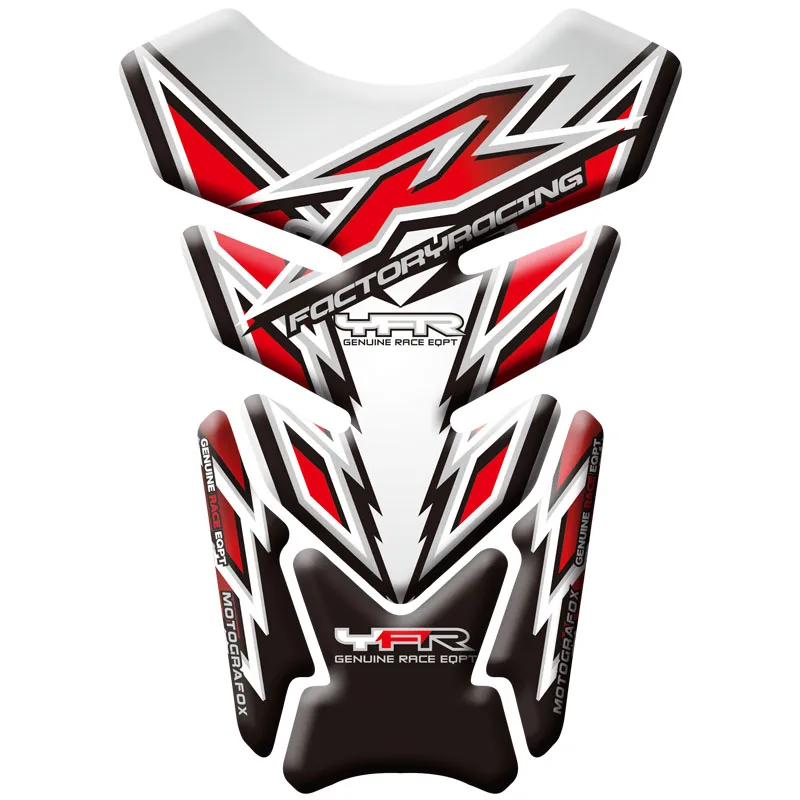 Для Yamaha YZF R1/R1S R1M R6/R6S R3 R15 R7 Универсальный мотоциклетный 3D коврик на бак защитный