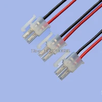 10cm 10pcslot 5557 r 5557 4 2mm blackred 2pin automotive wiring harness connector male wire harness