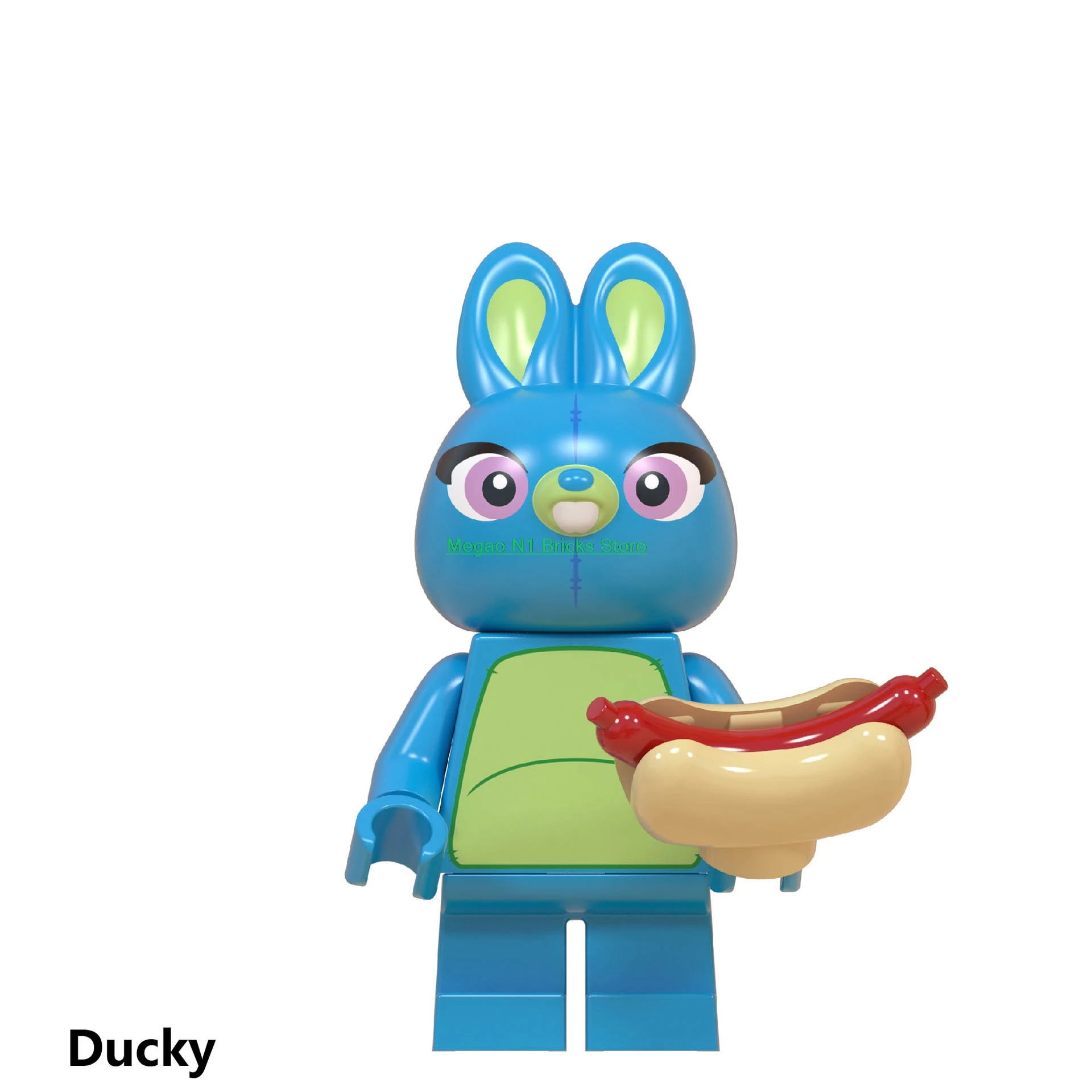 Игрушечные фигурки Buzz Lightyear деревянные Forky Gremlins Gizmo Stitch Jessie Alien строительные блоки