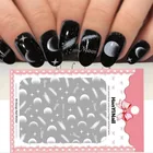 3D рельефный стикер для ногтей Луна Звезда Цветок Клей DIY маникюр слайдер для дизайна ногтей Советы украшения наклейки