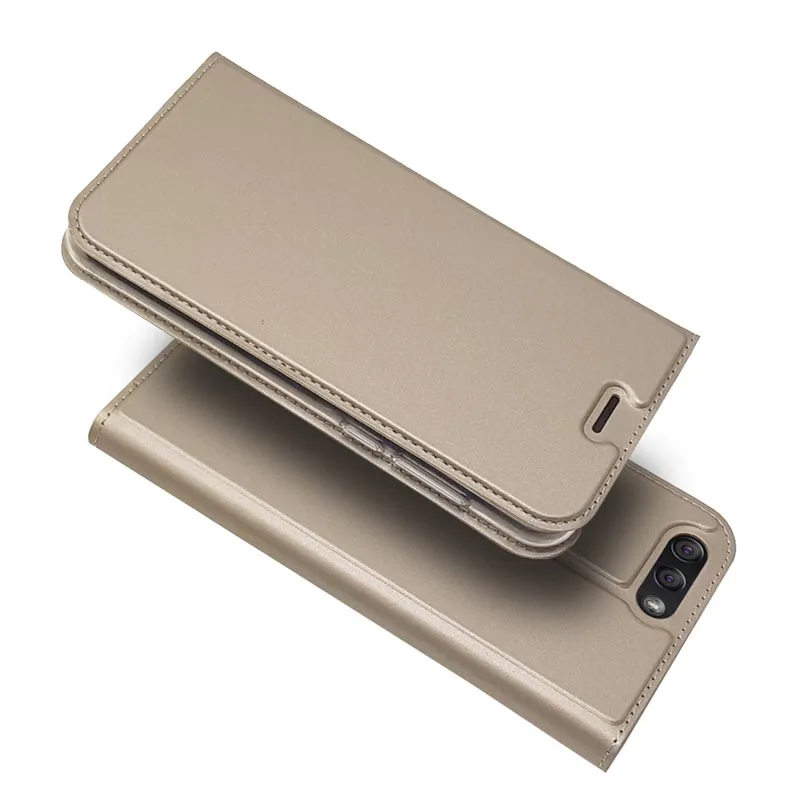 Для ASUS ZenFone 4 ZE554KL Ультратонкий чехол с магнитным напряжением и отделением для