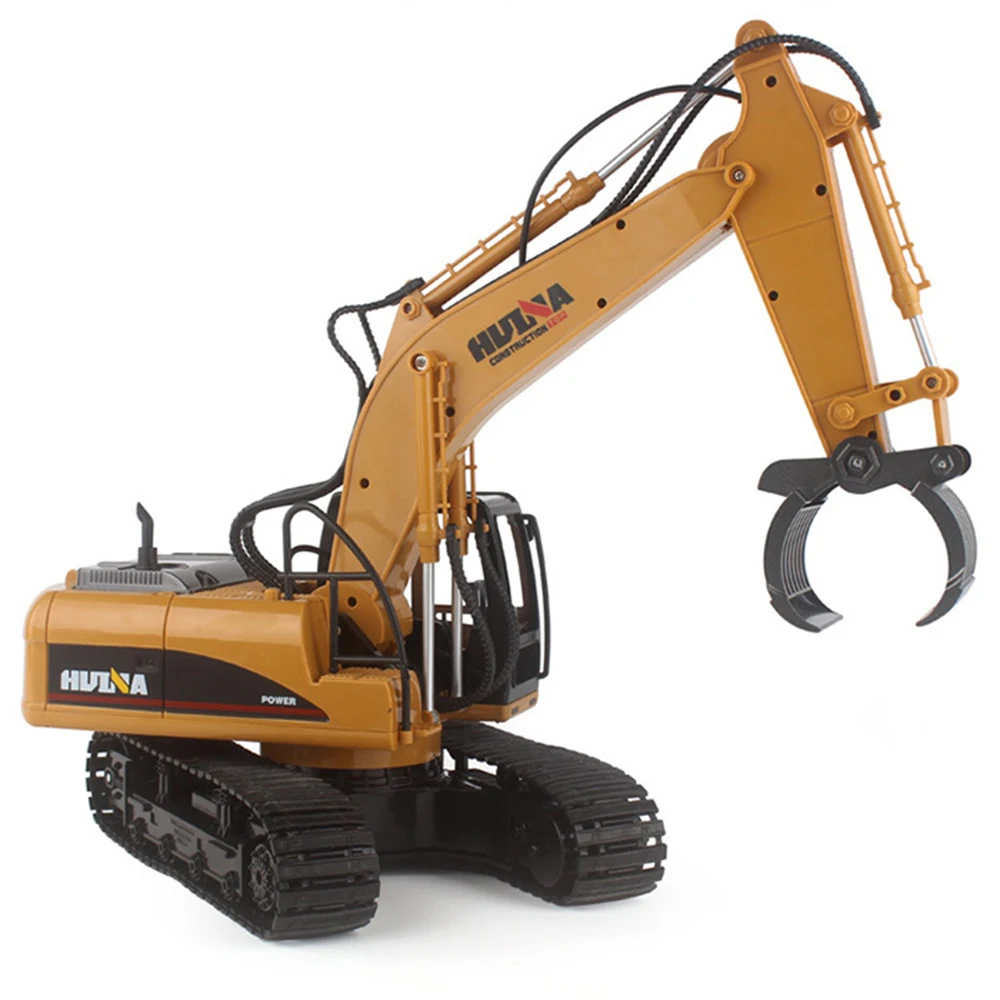 HuiNa 570 RC Автомобиль 2 4G 1/12 экскаватор 16 каналов металлическая зарядка
