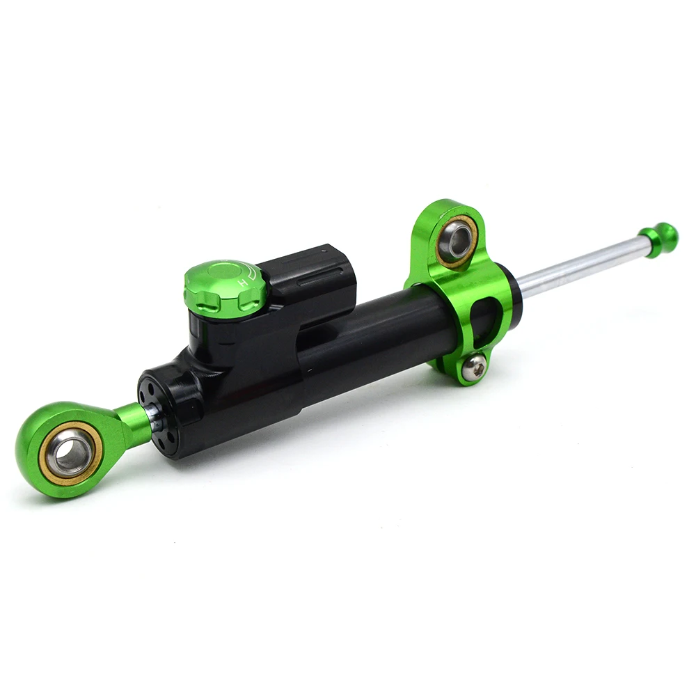 green black and box Мотоциклетный демпфер руля StabilizerLinear демпфер руля для HONDA CBR900 CBR919 929 CBR1100XX CBR 600 F4i CB600F - Цвет: green black and box