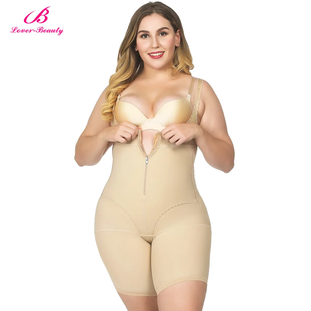 Lover beauty, Корректирующее белье для всего тела размера плюс, корсет для талии, тренажер для подтягивания ягодиц, Утягивающие трусики, контроль живота, пуш-ап, Корректирующее белье A
