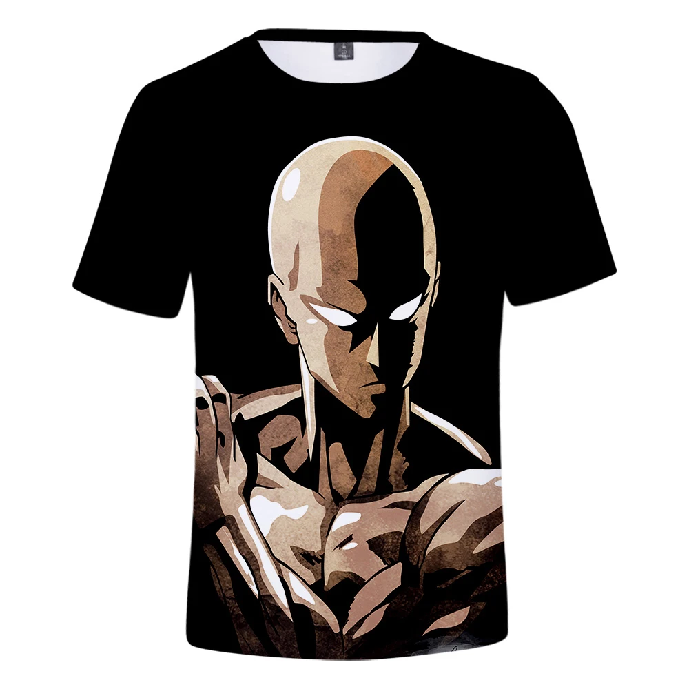 2019 3D One Punch Man Сезон 2 летние футболки с принтом для женщин и мужчин Повседневная