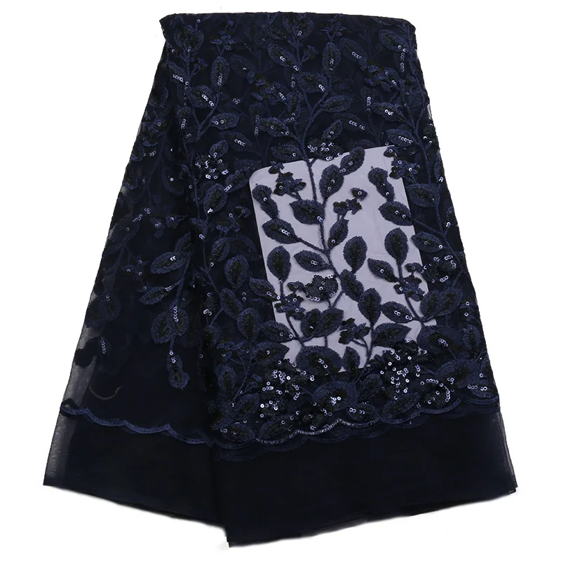 With a quality sequined lace fabric the 2018 wedding jewelry is sewn with red royal blue trim G1947 | Дом и сад