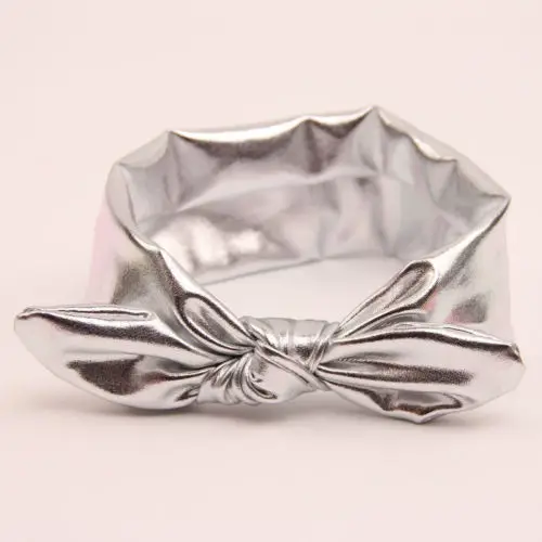 Милая Детская повязка на голову с бантом для маленьких девочек яркие волосы