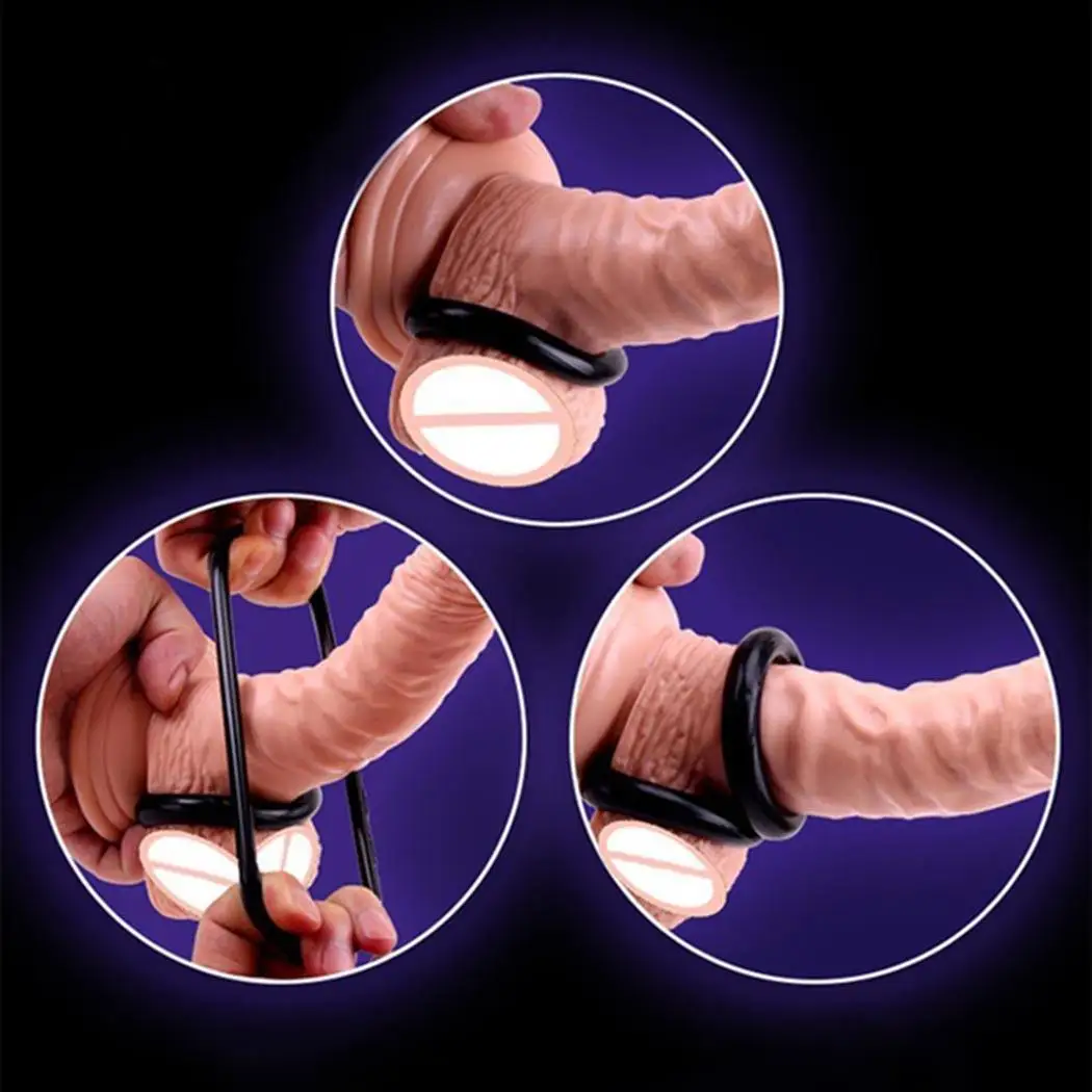 Новые мужские тонкие фиксирующие кольца для задержки эякуляции расширитель