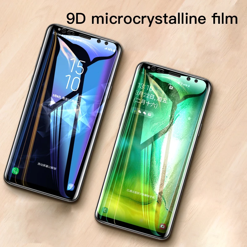 Мягкая пленка с полным покрытием 9D для Samsung Galaxy Note 10 9 8 S9 S8 S10 e 5G Plus S7 Edge Защита