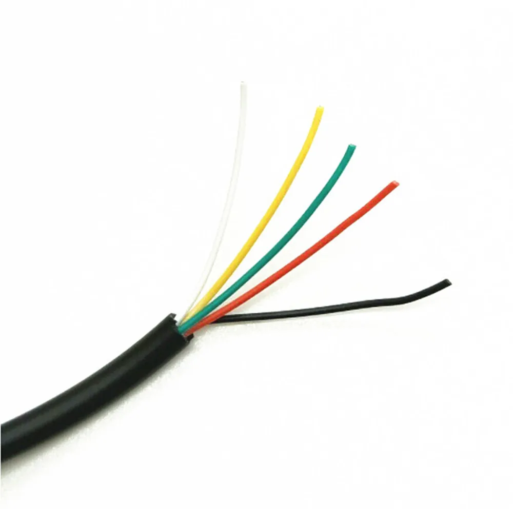DIY 5 Провода микрофонный кабель к разъем 2 булавки для kenwood TK3107 TK3207 wouxun baofeng UV5R puxing
