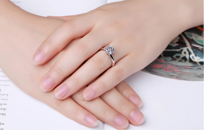 Женское кольцо из серебра 925 пробы с фианитами|ring crazy|ring greenring of light led replacement |