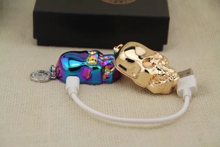 Creative Fashion Dragon Ghost Shape Metal Rechargeable USB Cigarette Lighter | Lighters