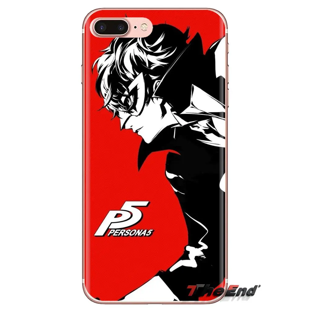 Persona 5 Soft Transparent Shell Covers For Xiaomi Mi4 Mi5 Mi5S Mi6 Mi A1 A2 5X 6X 8 9 Lite SE Pro Max Mix 2 3 2S |