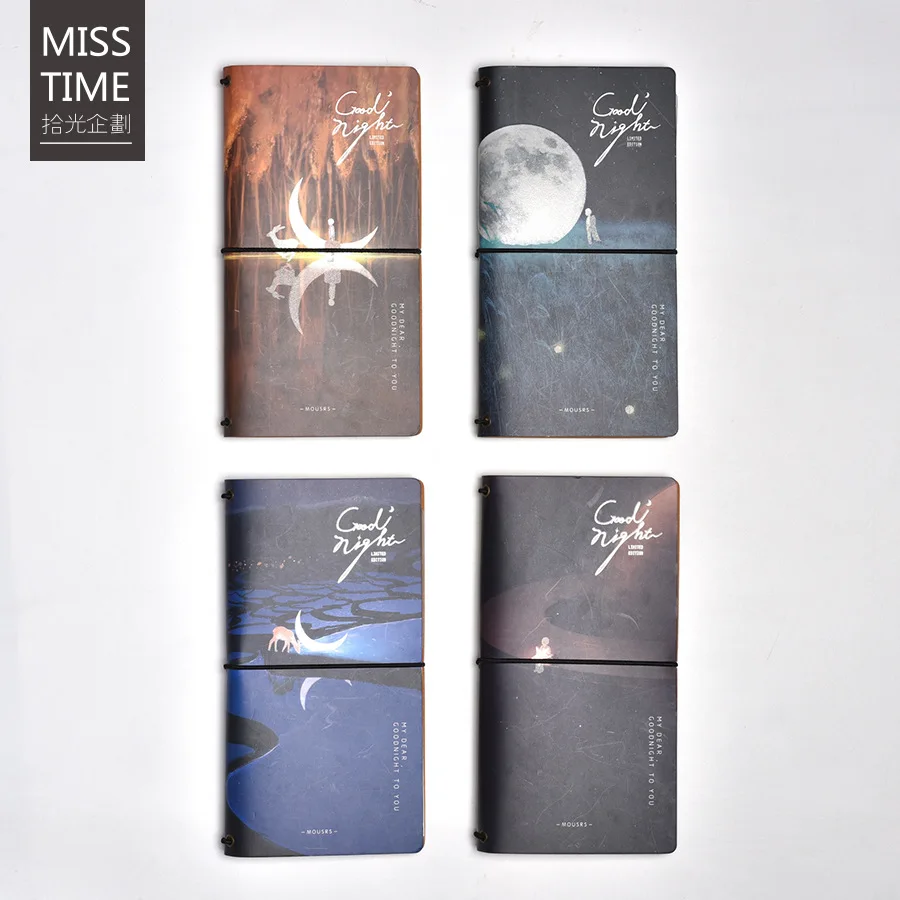 Блокнот с креативной подсветкой серии хорошая ночь портативный блокнот для