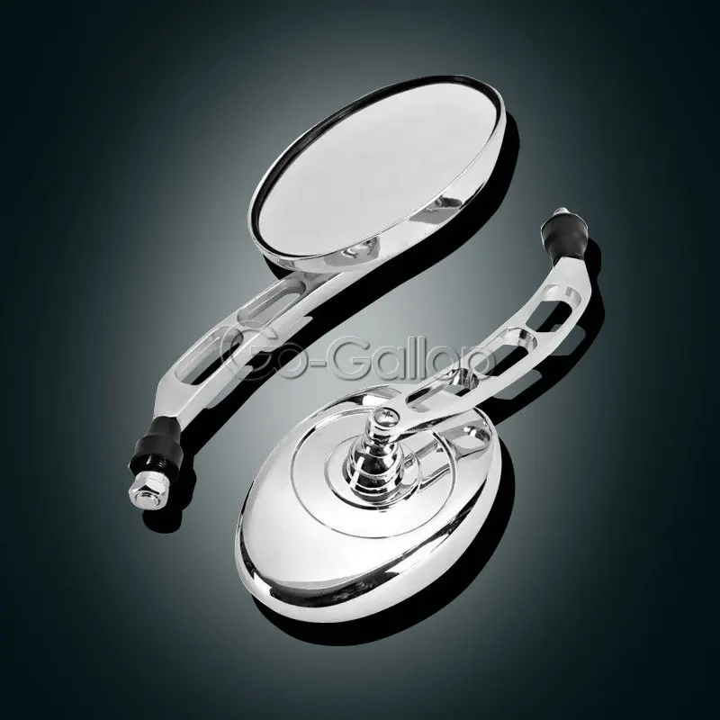 Хромированные зеркала заднего вида для Honda VTX 1300 C R S RETRO VT600 VT700 VT1100 VT750 / Kawasaki Vulcan Harley