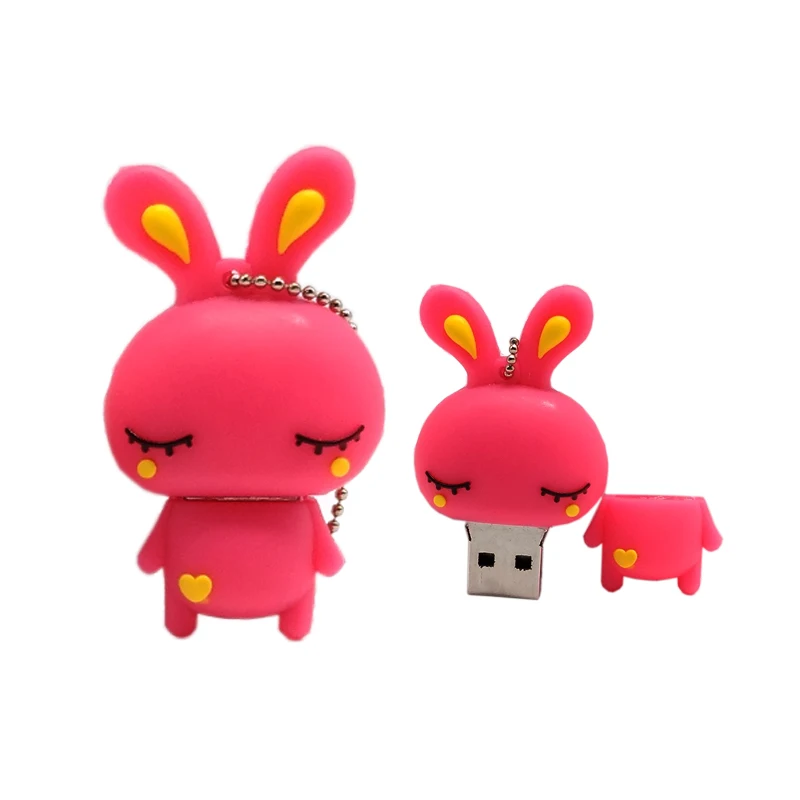 USB-накопитель с мультяшными кроликами 4 ГБ 8 16 32 64 | Компьютеры и офис