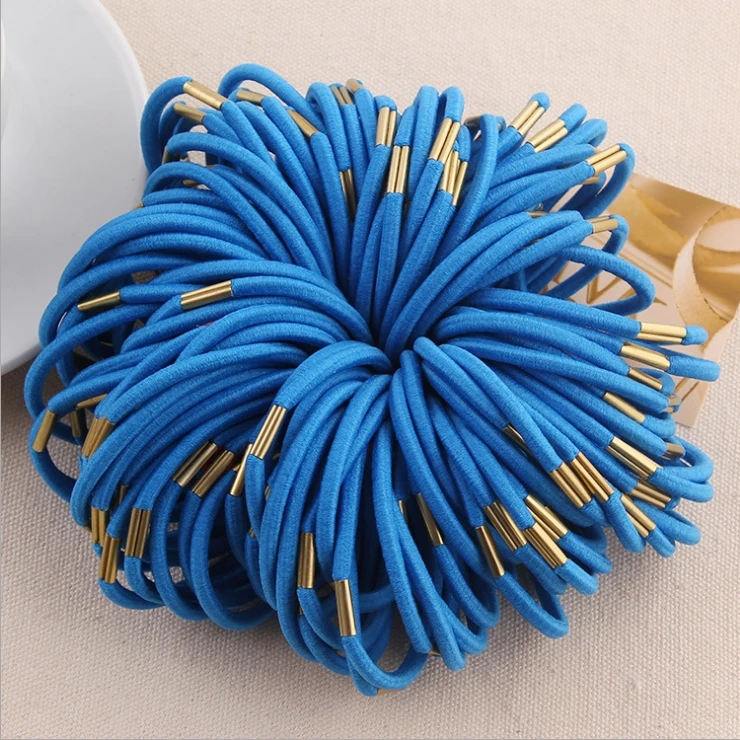 

Free Shipping 100 Pcs Kids Girl Lady Elastic Rubber Hair Bands Ponytail Holder Head Rope Ties