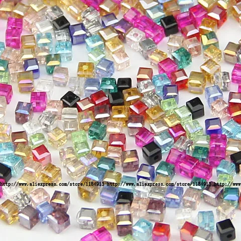 Хрустальные бусины JHNBY 3 мм 100 шт.