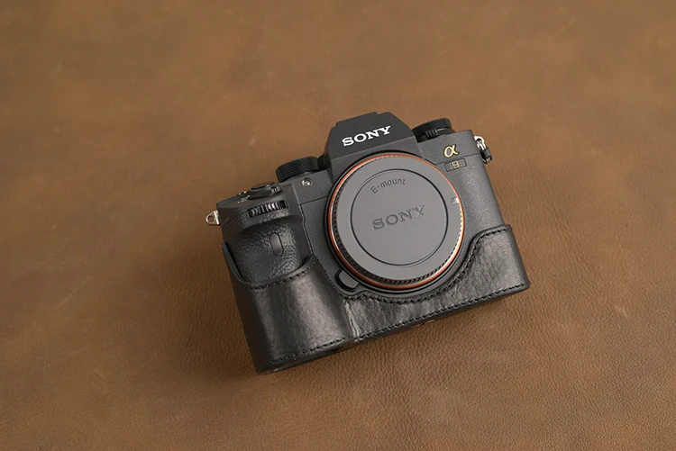 Чехол для Камеры AYdgcam из натуральной кожи сумка ручной работы Половина корпуса