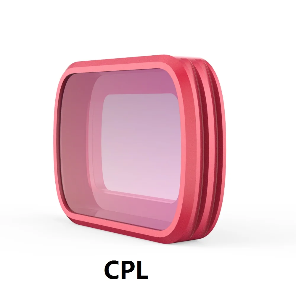 Серый PGYTECH DJI Осмо Карманный УФ CPL ND GND ND-PL фильтр несколько дополнительных фильтров для OSMO карман камера интимные аксессуары - Цвет: Серый
