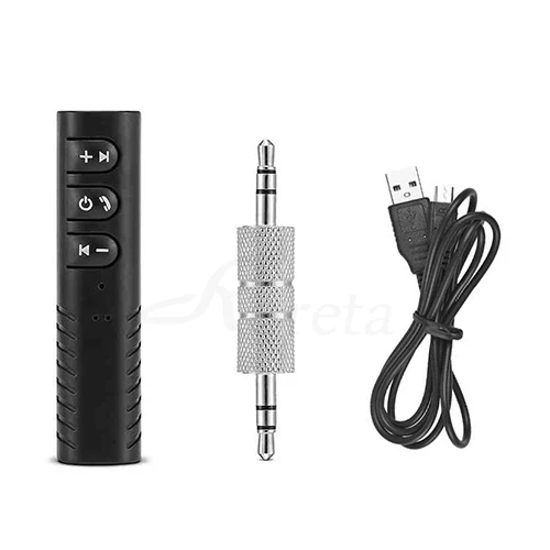black Мини Bluetooth приемник aux bluetooth адаптер 3,5 мм разъем bluetooth аудио передатчик громкой связи для автомобиля Авто музыкальные приемники - Цвет: black