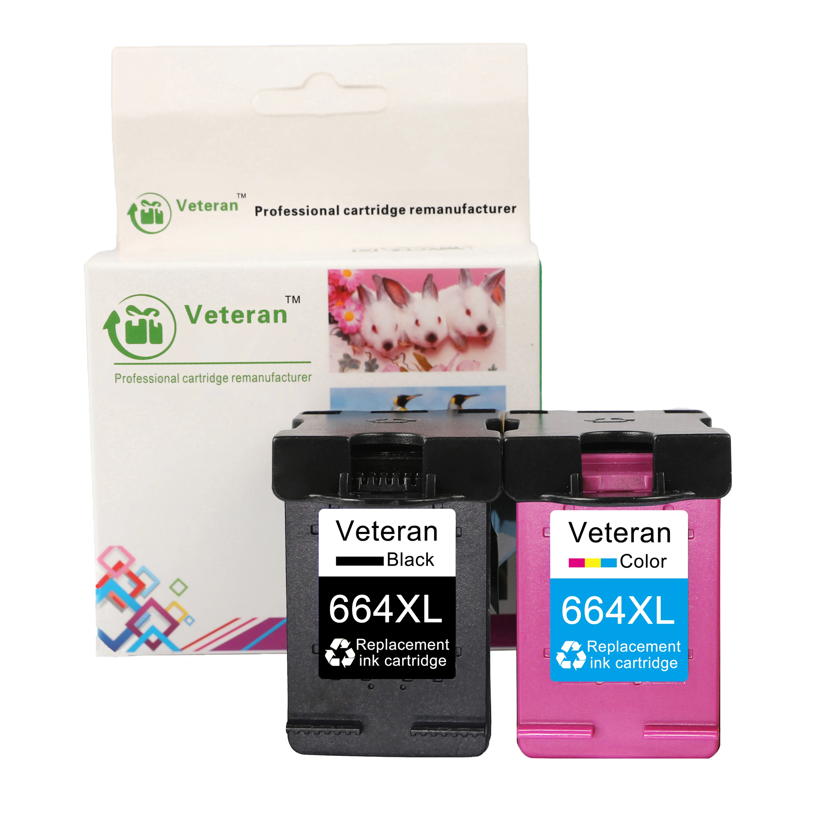 Veteran 664xl сменный чернильный картридж для принтера hp 664 xl DeskJet 1115 2135 3635 1118 2138 3636 3638 4536