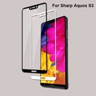 Закаленное стекло 2.5D 9H для Sharp Aquos S2 S3, 2 шт., полное покрытие экрана, Защитная пленка для Sharp S2 S3 Mobile Защитное стекло для телефона