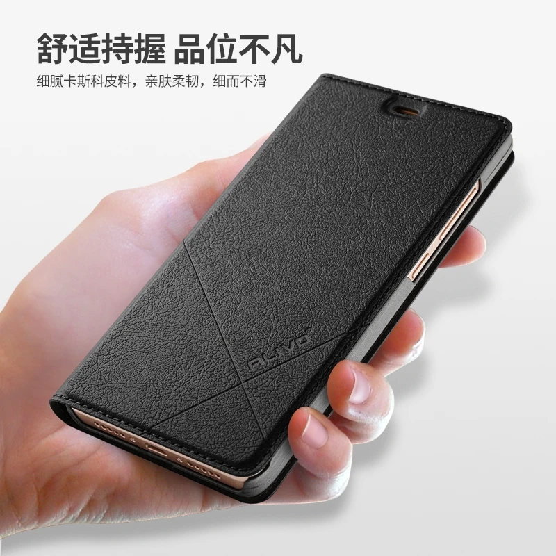 Роскошный чехол-книжка из искусственной кожи для Xiaomi Redmi 4X с отделением для карт, Винтажный чехол из искусственной кожи для телефона