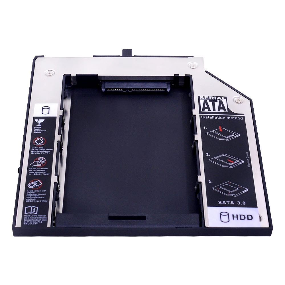 Корпус CHIPAL для установки второго жесткого диска 9 5 мм SATA 3 0 2 дюйма ТБ SSD HDD корпус