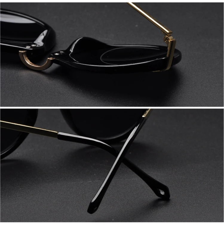 

JackJad Fashion Women Helter Skelter Arrowed Round Style Sunglasses Color Mirror Brand Design Sun Glasses Oculos De Sol Feminino