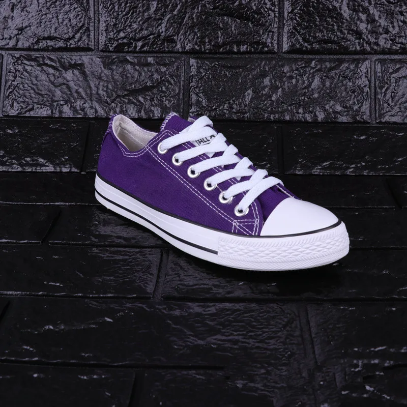 Женская парусиновая обувь lok fu/обувь на плоской подошве женская обувь с вулканизированным кружевом нейтральная модная дизайнерская женская обувь на низком каблуке