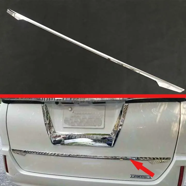 Хромированная накладка на дверные ворота из АБС пластика для TOYOTA VOXY/Ноя R80 2018 2019