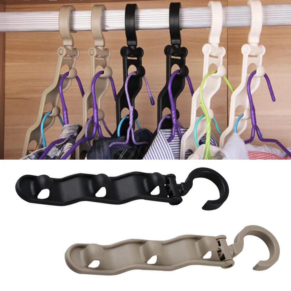 2 шт. держатель вешалки органайзер для хранения три секции вертикальная вешалка