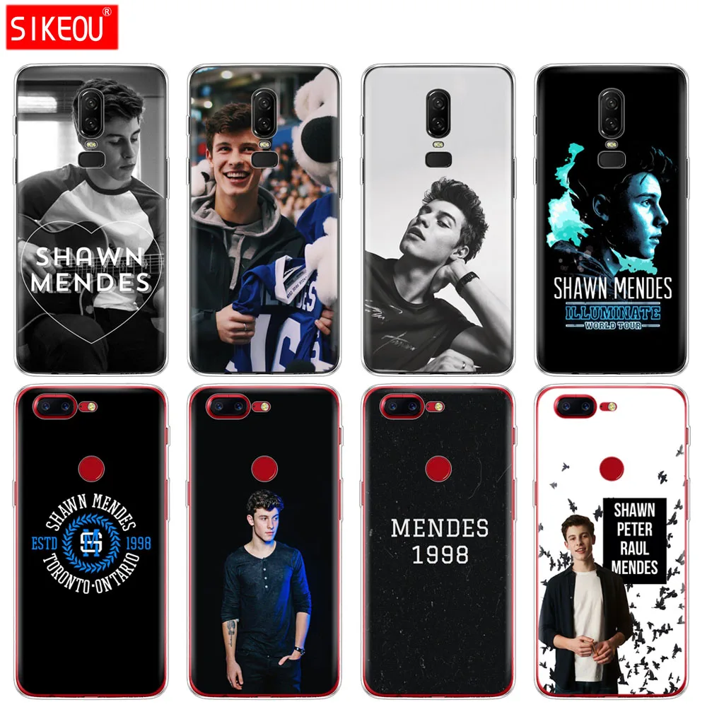 Силиконовый чехол для телефона Oneplus one plus 6 5 т 3 A3000 A5000 Шон Мендес Magcon