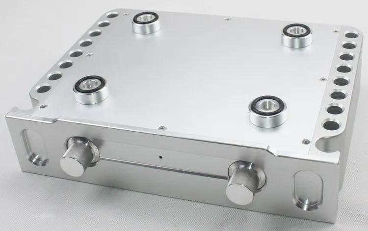 WA69 полностью алюминиевый усилитель шасси/преампер/усилитель класса