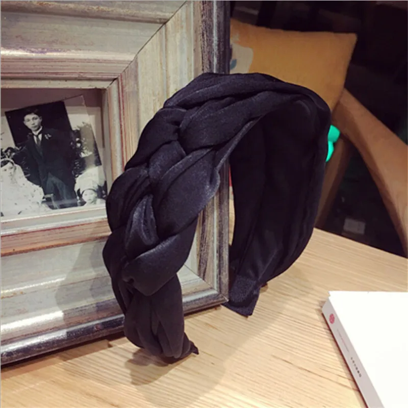 Корейский Бутик ободок для волос завязанные Девушки Женщины Обручи аксессуары