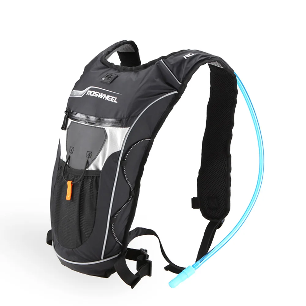 Koop Gloednieuwe Outdoor Fiets Fietsen Fietsen Wandelen Running Hydration Knapzak 5L Rugzak + 2L Waterzak