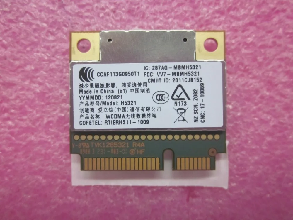 Новый оригинальный ноутбук Lenovo Thinkpad X230 T430 T530 W530 беспроводной WWAN ERC H5321 HMC Wi Fi карта