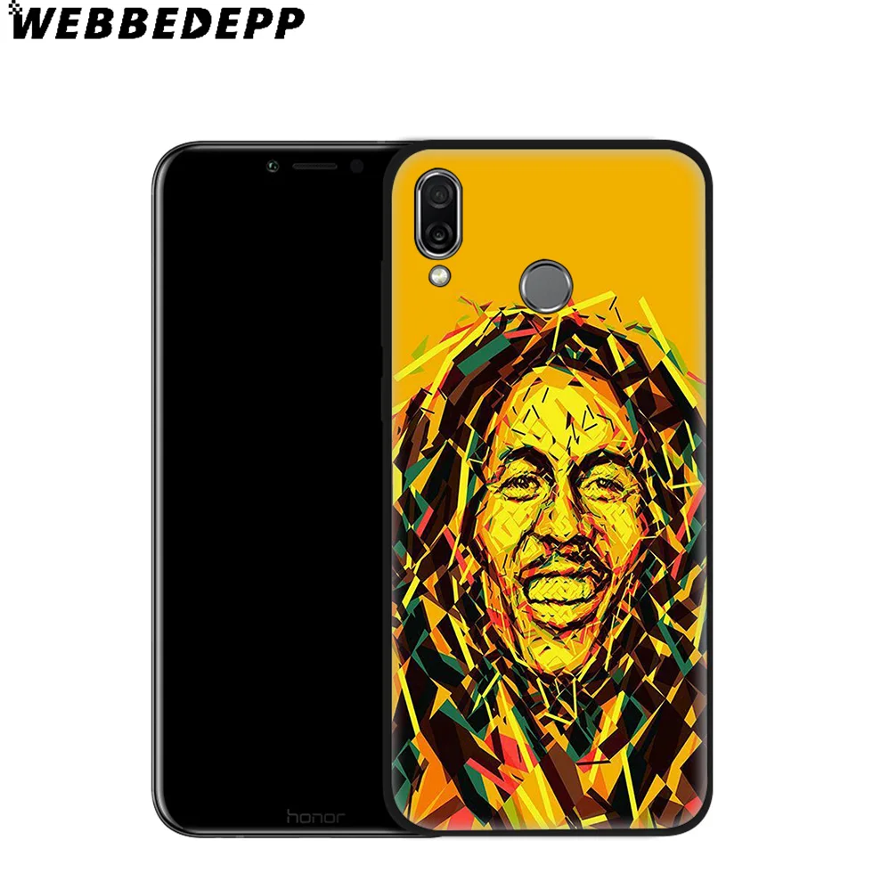 WEBBEDEPP Bob Marley Soft Case for Huawei P8 P9 P10 P20 P30 Lite Pro P Smart Z Plus 2019 Y6 Prime 2018 2017 Mini |