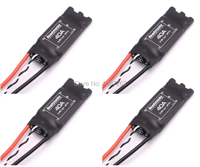 Readytosky 40A бесщеточный ESC OPTO Series 2 6S Lipo NO BEC для квадрокоптера F450 S500|esc opto|brushless escxrotor 40a |