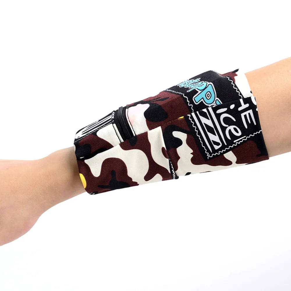 Outdoor Running Bags Cycling Wrist Support Band Wallet Safe Storage Pocket Wallets Zipper Ankle Wrap Sport Strap Wristband&xs