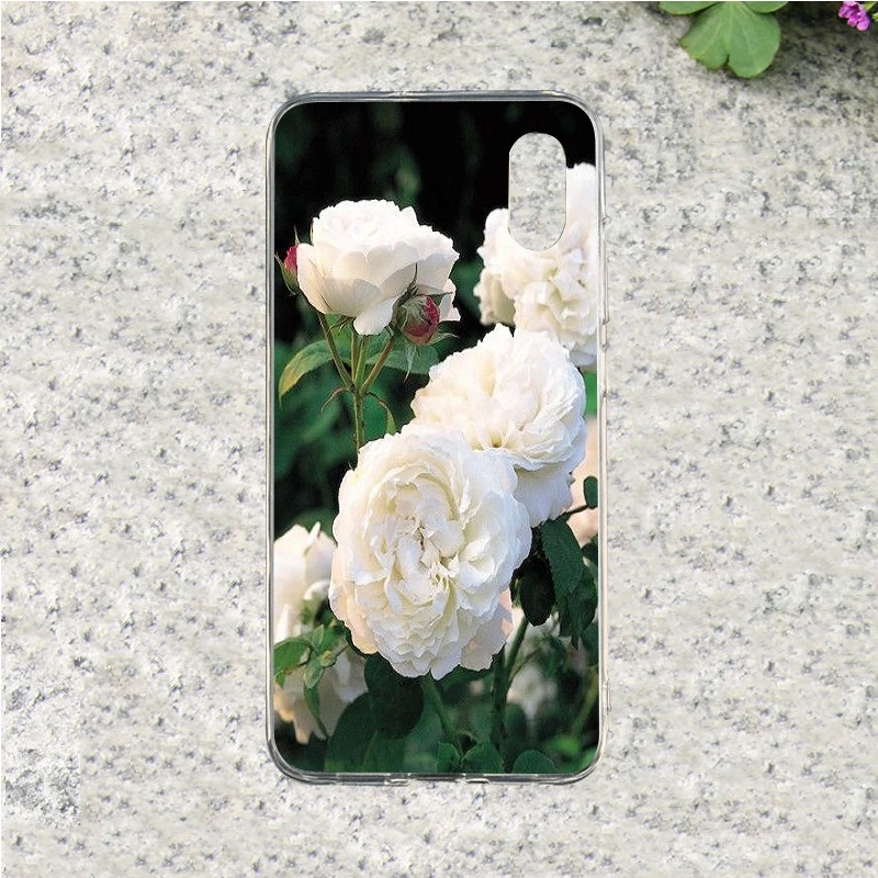 Пион Белый Цветы Чехол для телефона чехол Xiaomi redmi 4A 4X4 pro 5 5A 6A 6X6 Note2 3 4X5 6 из мягкой